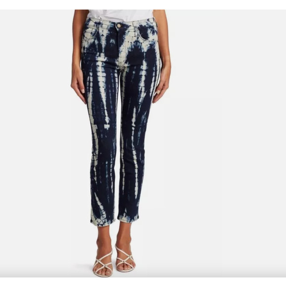 Mother Jeans Mother The Dazzler Mid-Rise Ankle Jeans The Blue Lotus Club‎ 26 - Picture 1 of 9